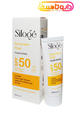 سیلوژه کرم ضد آفتاب فلوئید بی رنگ فاقد چربی SPF50